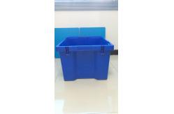 China Large Customized Plastic Storage Turover Boxes 800*600mm Multi - Purpose supplier