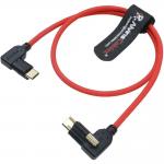 Alvin's Red Locking USB C Cable for Blackmagic 4K G2 20in 10Gbps for sale