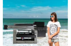 China ZKMC CMYKW USB Digital T Shirt Uv A3 Flatbed Printer supplier