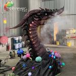 Western Fiery Animatronic Dragons sun proof