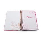 Hot Stamping Spiral Notebook Printing Custom Journal Book Printing Binding