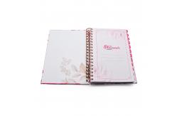 China Hot Stamping Spiral Notebook Printing Custom Journal Book Printing Binding supplier