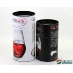 Cylindrical tin / Paper Composite Cans For Food Packaging with Plastic Cap