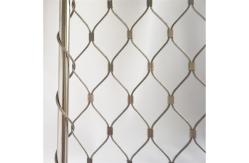 China Polished Stainless Steel Cable Mesh with Durable 7x7 Wire Rope supplier
