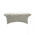 The High-resilience  foam four-part adjustable velvet multi-point support  lash mattress for sale