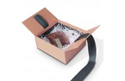 China Environmental Paper Boxes with Magnetic Closure and Ribbon Custom Logo Gift Packaging supplier