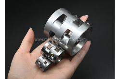 China Random Packing Metal Pall Ring SS316 0.4 Mm In Distillation Column supplier