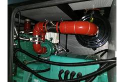China Continuous 100KW Natural Gas CHP , Synchro CHP Cogeneration Systems Super Silent Running supplier
