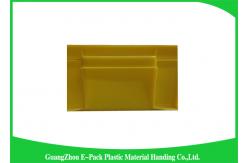 China Agriculture Stackable Plastic Storage Containers , Durable Euro Stacking Boxes 610 * 420 * 150mm supplier