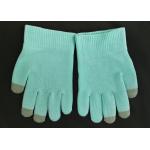 Blue Colour SPA Cotton Cosmetic Gloves Highly Effective Softening Hands for sale