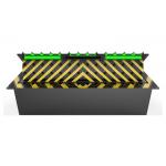 Safety  Hydraulic Road Barriers Blocker PLC Programming Control 500mm Lifting Height for sale