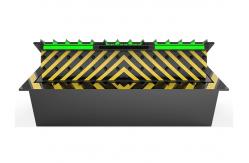 China Safety  Hydraulic Road Barriers Blocker PLC Programming Control 500mm Lifting Height supplier