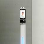 Face Recognition Wall Mounted Breathalyzer with Special Level Imported Fuel Cell Sensor for sale