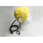 Easy Wash Medical EEG Cap Electrodes , 19 Channel EEG Cap Breathable for sale