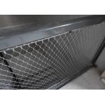 Tensile Knitted Stainless Steel Cable Netting Wire Mesh Horizontal / Vertical Orientation