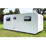 Luxury Tiny Apple Cabin Container Houses Steel Structure Modular Prefab Homes Prefabricated Apple Pod House for sale