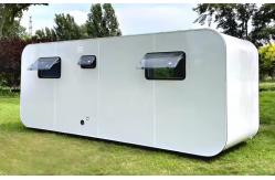 China Customized Colour 20ft Apple Cabin House with  Dry-wet Separation Bathroom supplier