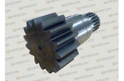 China Komatsu PC200-7 Excavator Slewing Large Vertical Gear Shaft With Steel Material supplier