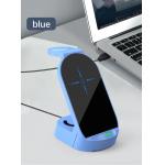 White 3 In 1 QI Wireless Charger Compatible with Compatibility Qi-enabled Devices for sale