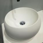 High Strength Wall Hung Basin Scratch Resistant Long Service Life for sale