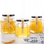 Food Storage Glass Canning Jars , Ginger / Spices Small Glass Jars With Lids