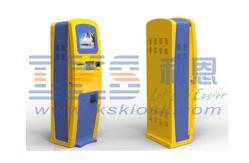 China Gambling House Token / Card Dispenser Kiosk Bill And Banking Card Payment supplier