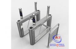 China Barcode RFID Temperature Face Recognition Tripod Turnstile Gate supplier