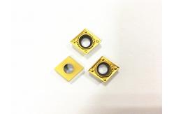 China Excellent Surface Finish Cermet Turning Inserts Low Cutting Force  Abrasion Resistance CCMT09T304 supplier