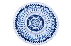 China Multifunctional Sublimated Beach Towels  Tablecloth Picnic Blanket Fine Texture supplier