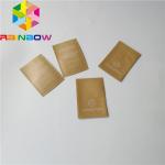 Eco Friendly Custom Printing Kraft Paper Bags Flat Body Scrub Powder Packaging for sale