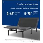Sturdy Smart Adjustable Bed Humanized Design With Underbed Lighting for sale