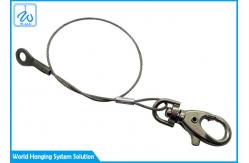 China Industrial Secure Wire Rope Sling End Eye And Looping For Hanging System supplier