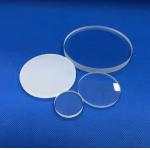 S1 and S2 Quartz Glass Round Plate Customized Size Transparent