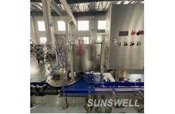 China 150mm Carbonated Capping Beverage Can Machine 50pcs / Min Soda Water Can Filling supplier