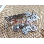 HVAC Accessories Shipbuildings Galvanized Steel Insulation Pins With Washers for sale