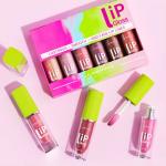 Eco Friendly Empty Lip Gloss Tubes Customized Design Plastic Lip Oil Containers