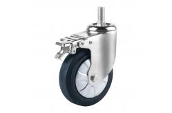China TPR 	Industrial Casters Wheels Medium Duty Heavy Duty Steel Castors supplier