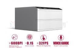 China RoHS & CE Certified Jewelry Safe Box Green-Certified Safe Fingerprint&password Unlock supplier
