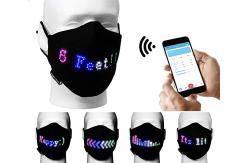 China Adults Programmable LED Face Mask supplier