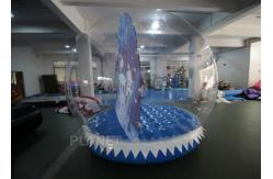 China 3m Inflatable Human Size Snow Globe For Promotion Fire Retardant supplier
