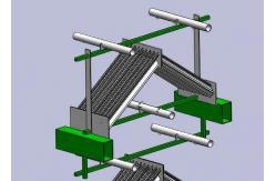 China Flue Gas Desulphurization Tower Ridge Vane Pack Demister Self Cleaning supplier