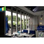 65mm Glass Wall Partition For Shopping Mall , Office Demountable Glass Walls for sale