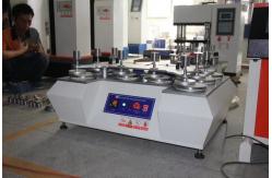 China Movable 0.6A Footwear Testing Equipment , Electronic Fabric Abrasion Tester supplier