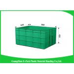 Economic Plastic Stackable Containers Moving Storage For Transportation And Logistics