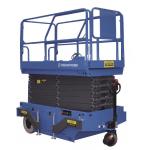 Max Height 10m Scissor Lift With Motorized Device Loading Capacity 300kg Optional Extension Platform for sale