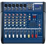 6 Channel Professional Audio Mixer for stage XR600F-MP3 , DJ Power Mixer for sale