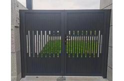 China European Design 10FT Tubular Steel Gate Customized Decorative Iron Fencing supplier