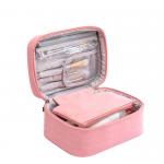 Travel Cosmetic Makeup Bags Lightweight Large Capacity Waterproof 2 In 1 Makeup Case for sale