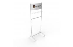 China Customized Display Stand Metal Tools Shop Display Rack With Hooks supplier