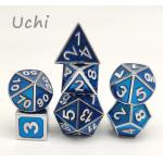 Polyhedral Polished RPG Dice Set Multifunctional For Collection for sale
